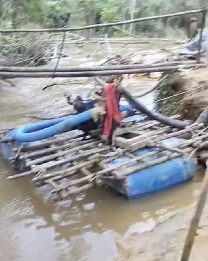 Diduga Libatkan Oknum Kades, Tambang Emas Ilegal di Berakak Beroperasi Terang-terangan, Hukum Dipertanyakan.