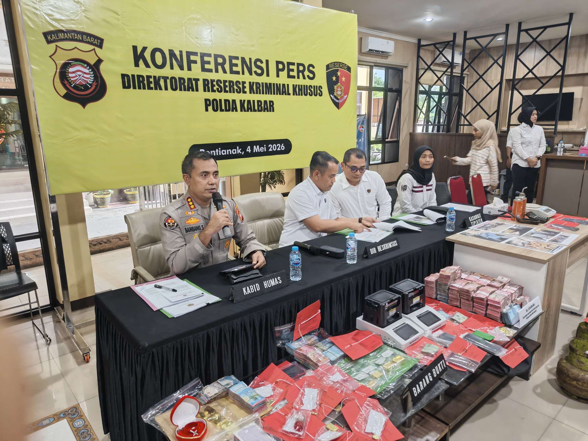Polda Kalbar Ungkap 42 Kasus PETI dan Migas, Puluhan Tersangka Diamankan