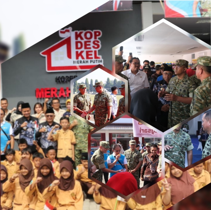 Kunker Asrenum Panglima TNI Di Dampingi Dandim 0808/Blitar Tinjau KDKMP Di Blitar